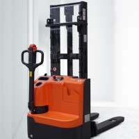 Electric Forklift 1.5 ton Full Electric Stacker Truck Electric Hydraulic Lifting Pallet Forklift